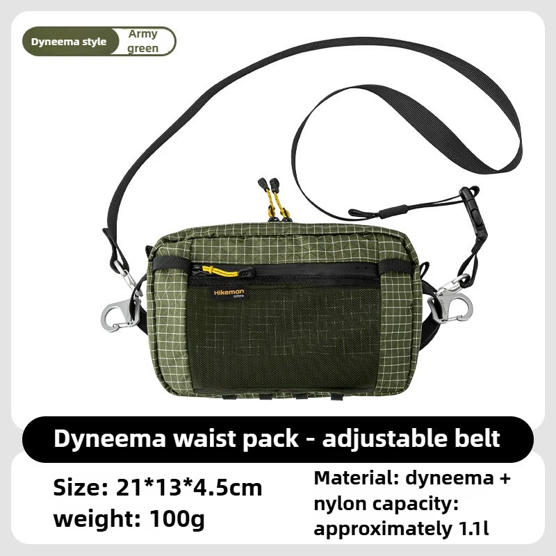 Hikeman outdoor sports fanny pack Daima cross-border waterproof fanny pack cycling running camping mountaineering accessory bag