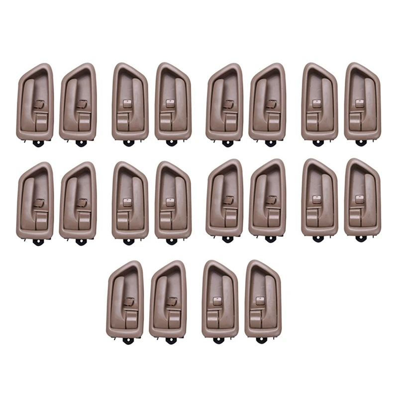 

20X Inside Door Handle Tan Left Right Fl Fr Rl Rr 69206-Aa010 69205-Aa010 For Toyota Camry 1997 1998 1999 2000 2001