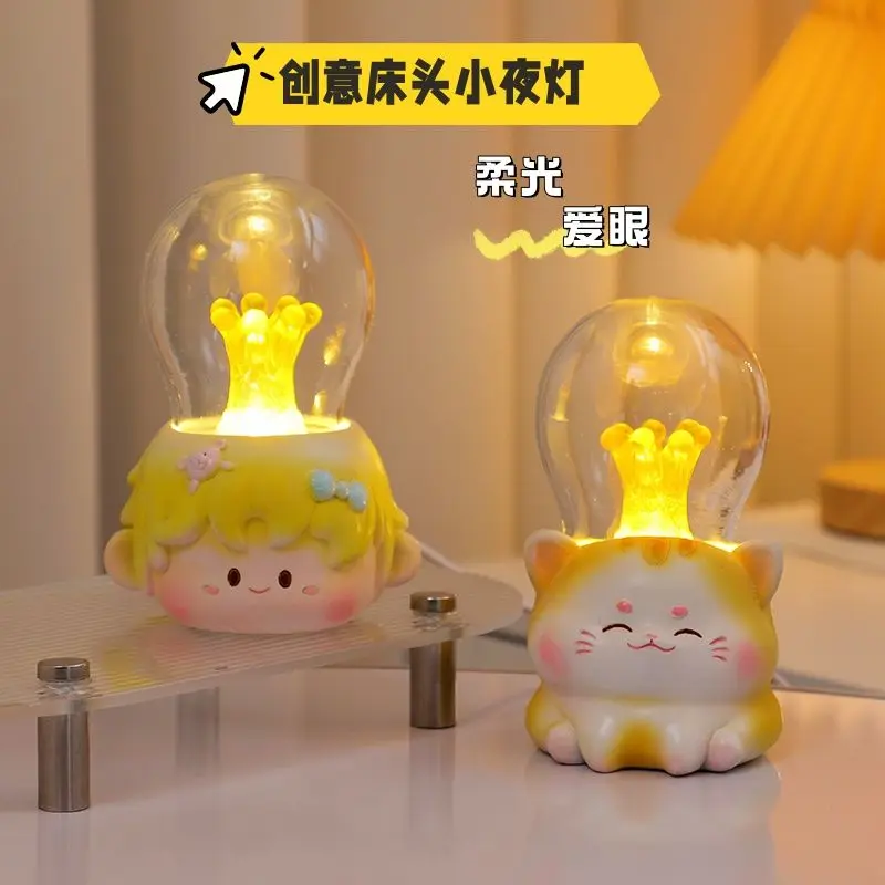 

Креативная светящаяся декоративная лампа, милая девушка, сердце, настольная лампа для комнаты, ночник, орнамент, подарок на день рождения