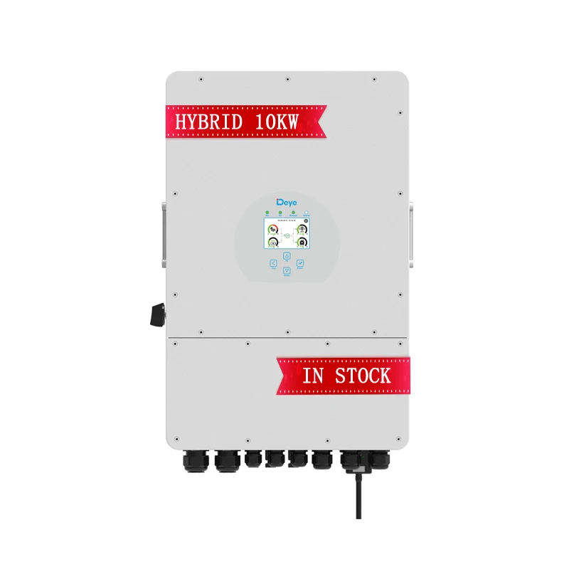 TLF Deye SUN-10K -SG04LP3-EU Harga Produsen Inverter Hibrida Tiga Fasa 10KW untuk Sistem PV 48v