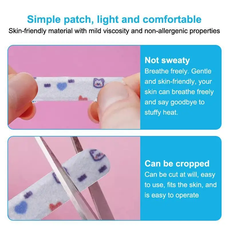Nose Shaping Contour Strips Self-Adhesive No Irritation Flexible Nose Patches 5/10/30Pcs for Daily Facial Beauty Use