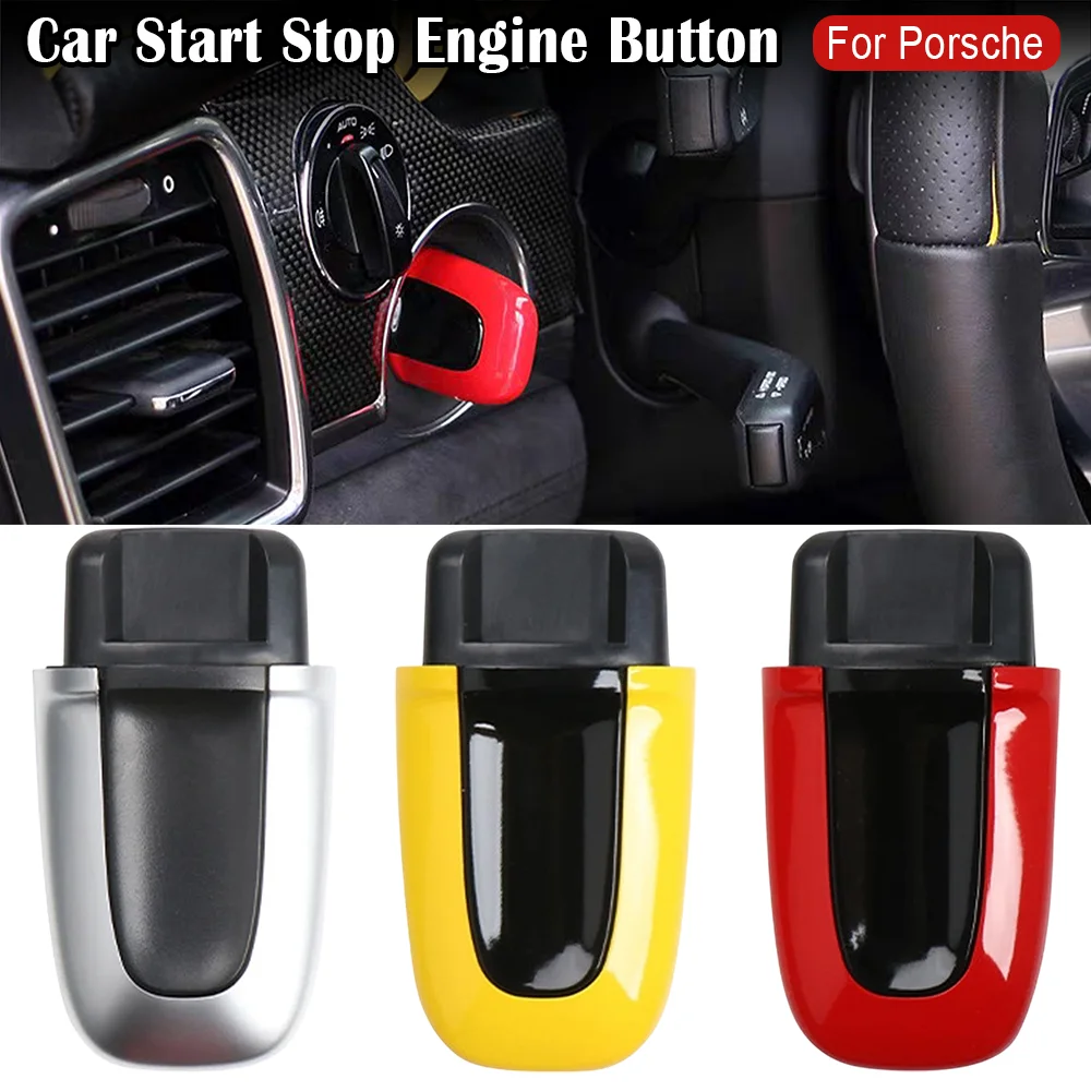 

For Cayenne Panamera 718 911 Ignition Key Modification One Touch Start Button Car Engine Starter Switch for Porsche Automobiles