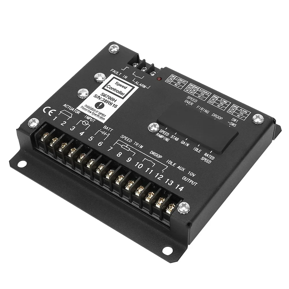 Controller Generator Control Panel Parts S6700H Speed Controller Electronic Generator Control Panel Parts for Cummins Generator
