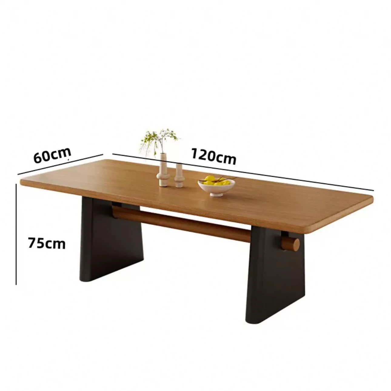 Modern 4 6 8 Seater Rectangular Natural Solid Wood Dining Set Dining Room Furniture Dining Table