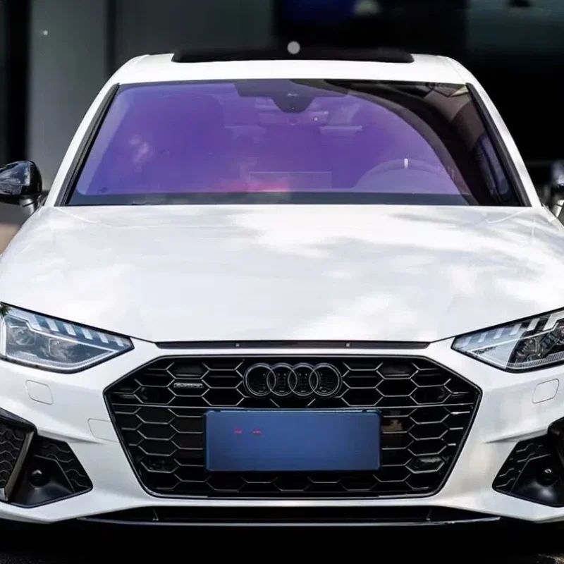 قسط LLumar الملونة تينت الحرباء الملكي الأرجواني نانو السيراميك PET نافذة السيارة فيلم 60% VLT 99% IRR UV كتلة لا إشارة لا تتلاشى