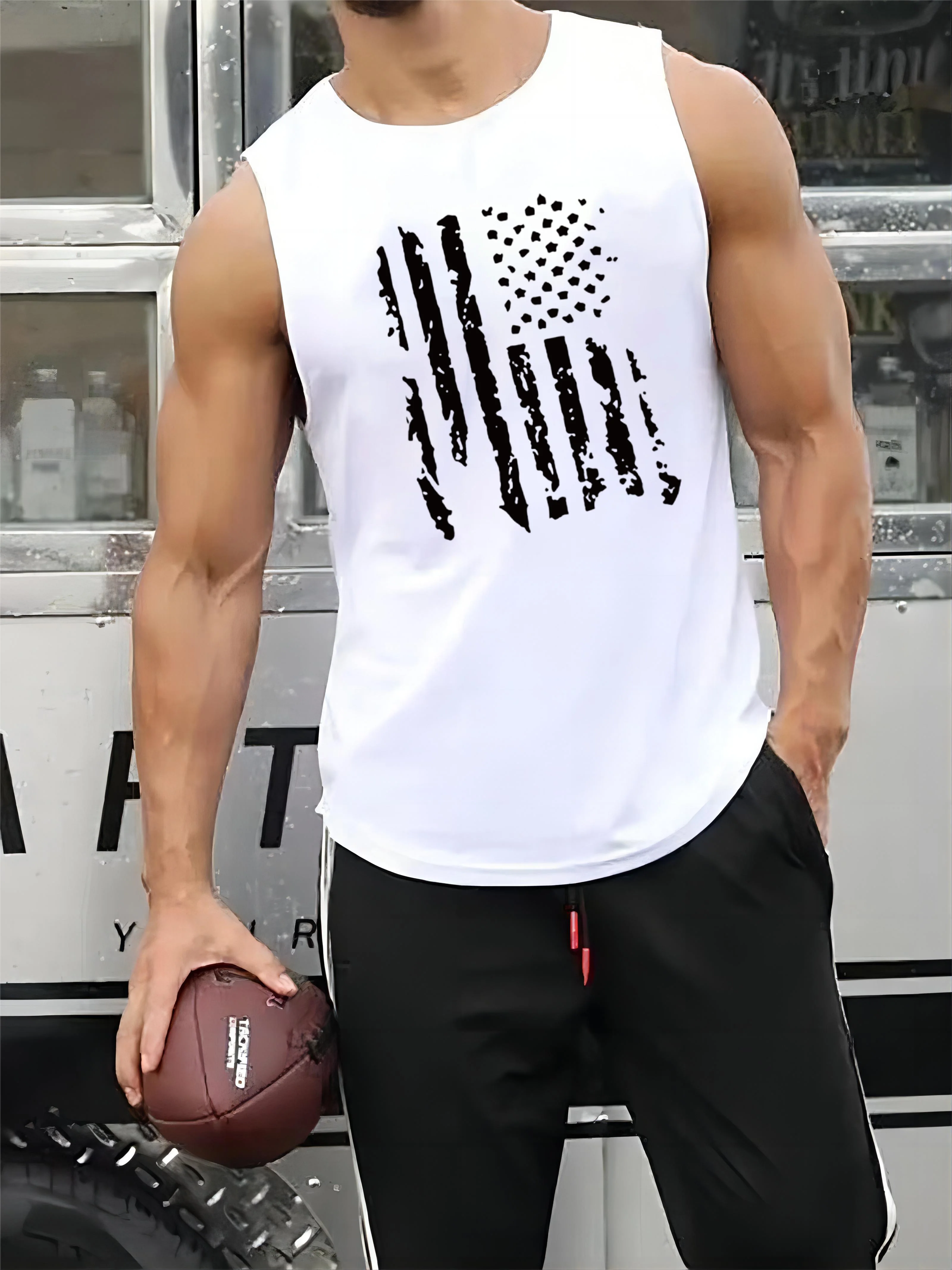 Oddychająca odzież bez rękawów Moda Casual Style Onlyfans Outdoor O Neck Szybkoschnący Tank Top Letni T-Shirt Dla Dorosłych Mężczyzn