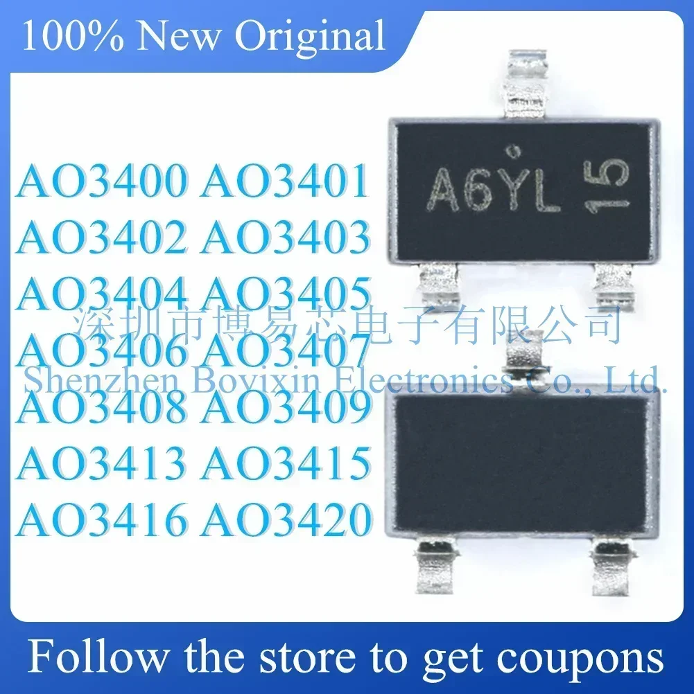 

AO3400 AO3401 AO3402 AO3403 AO3404 AO3405 AO3406 AO3407 AO3408 AO3409 AO3413 AO3415 AO3416 AO3420 Standard version