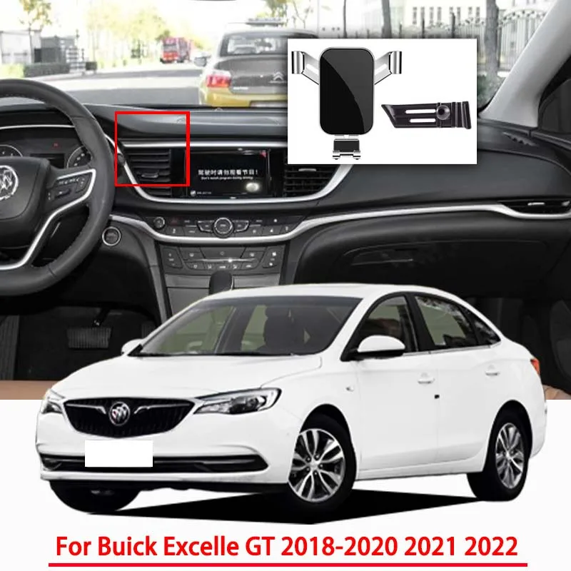 Car Accessories Mobile Phone Holder For Buick Excelle GT 2018-2020 2021 2022 Gravity Navigation Special Bracket GPS Support