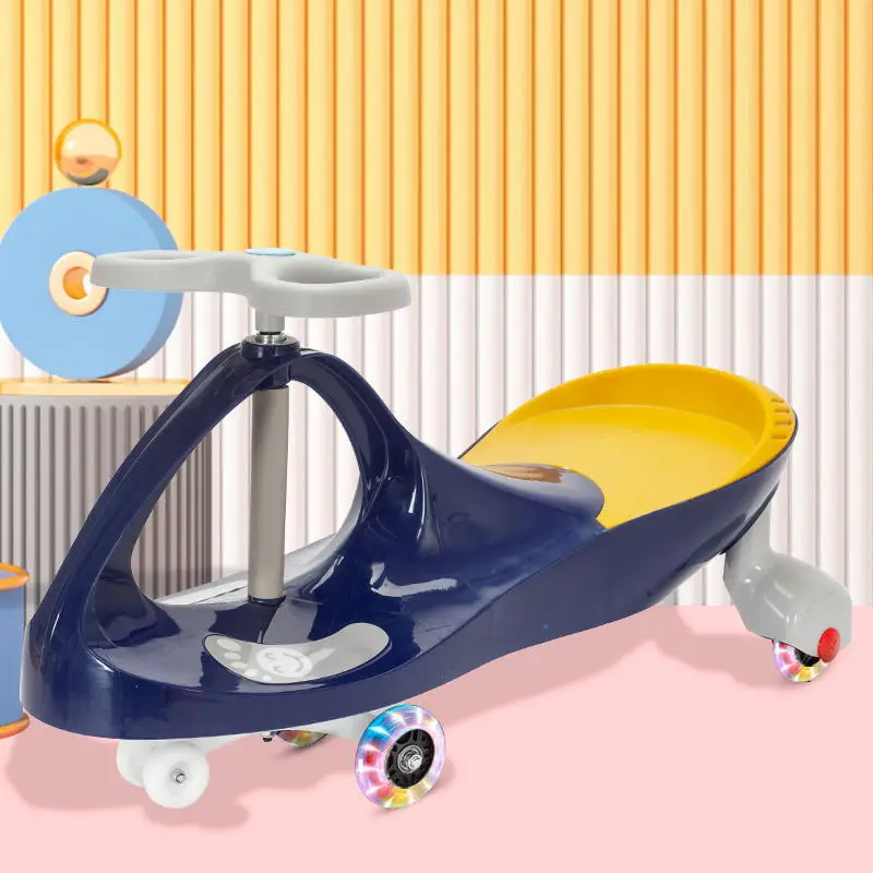 Baby Twist Car Children\'s Roller Coaster Universal Wheel Toy Swing Car Slide Car Slide Car Can Sit