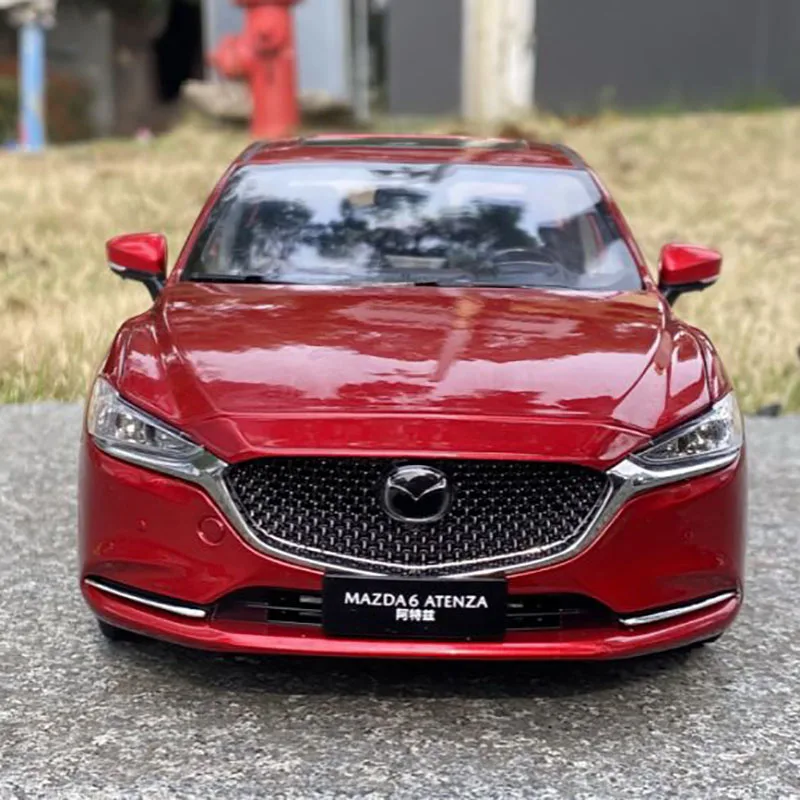 1:18 FAW new Atz Mazda 6 2019 alloy car model 27*13*9cm