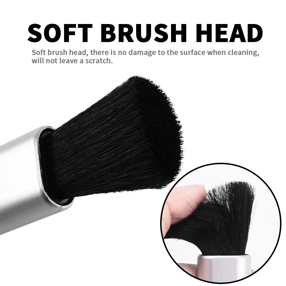 Car Accessories Indoor Cleaning Brush Computer Keyboard Dusting Brush For Audi A5 A6 C6 C5 A1 A7 A8 Q2 Q3 S3 RS4 A4 B5 B6 A3 8P