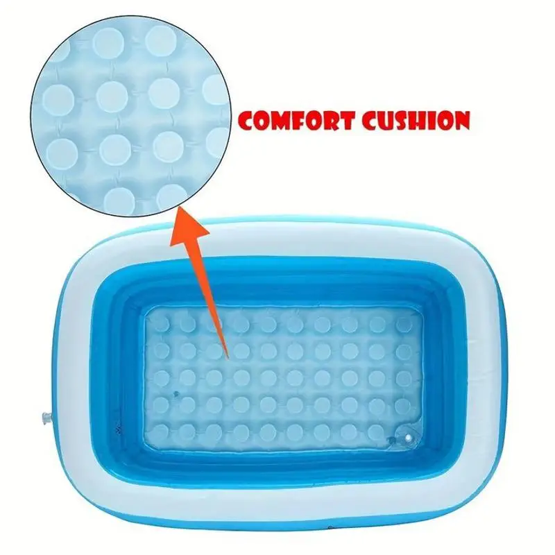 Neue Große Bad Aufblasbare Schwimmbad Erwachsene Kinder Pools Badewanne Outdoor Indoor Badewanne Wasser Pool Familie Party Spielzeug