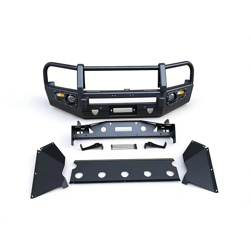 

New Steel Front Bumper Protector Bull Bar Upgrade For Isuzu D-Max 2022+ Pickup Truck Front Guard