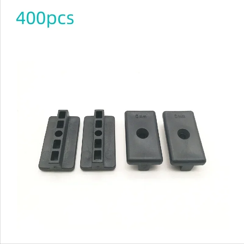 400Pcs Composite Deck Clip Hidden Fixings Plastic T WPC Decking Outdoor Floor Clips