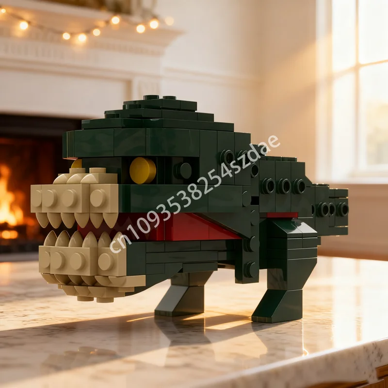 

194pcs MOC Deviljho Monster Hunter World Model Building Blocks Construction Christmas Gift Assemble DIY Toys Brick Kids Birthday