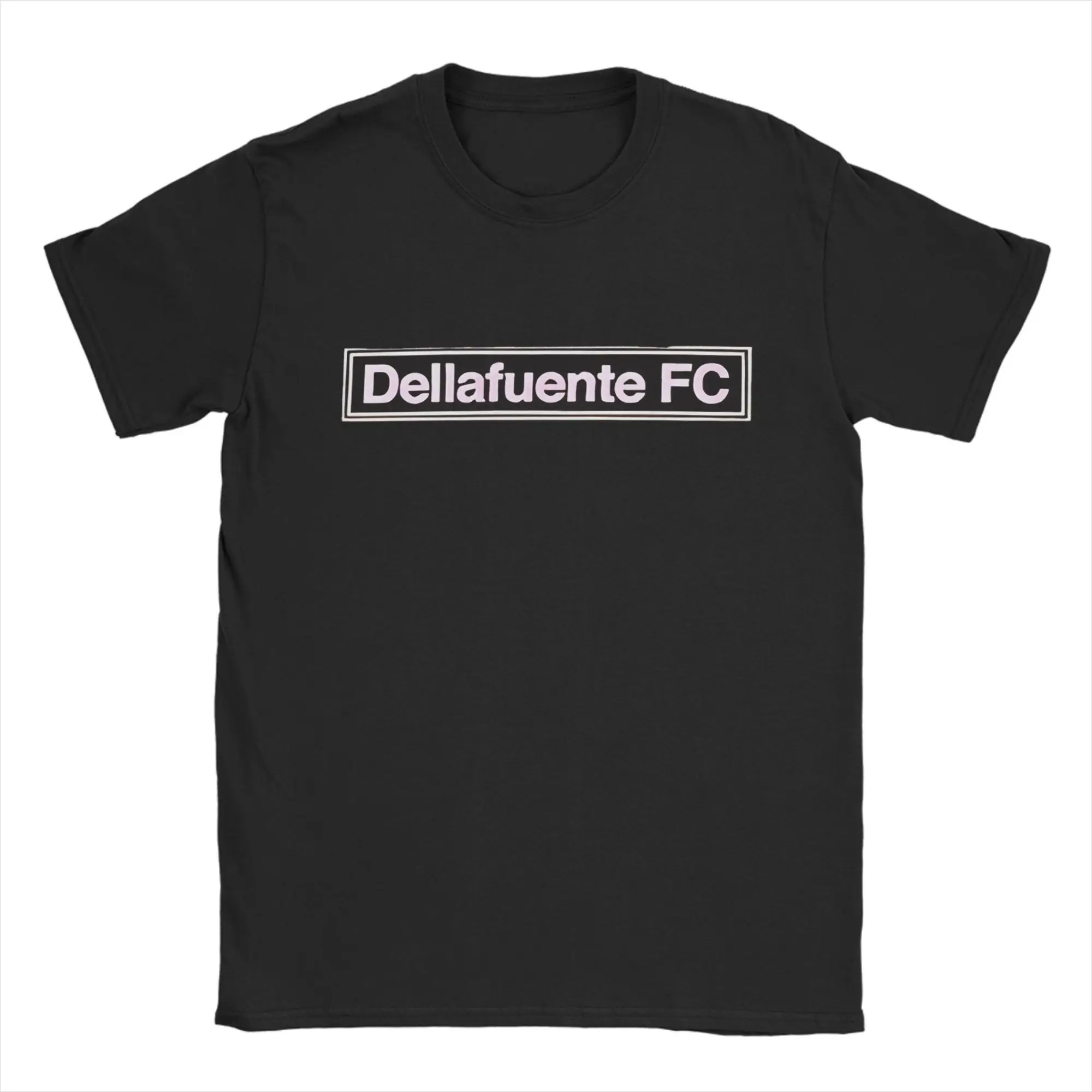 

Футболка большого размера, летние футболки для отдыха Dellafuente FC, хлопковая футболка для мужчин, забавные футболки с короткими рукавами Y2K, оптовая продажа