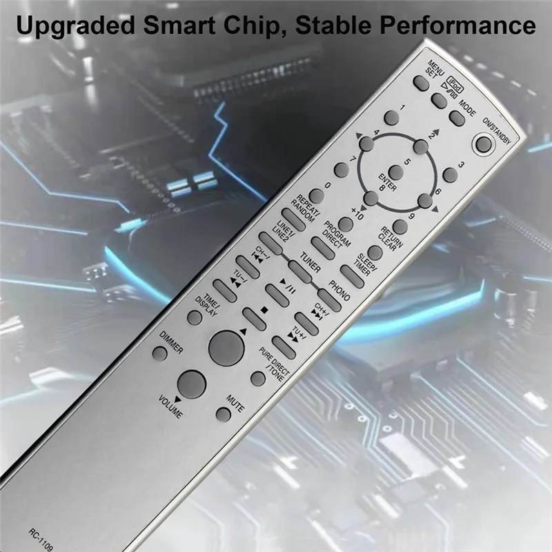 HFES заменяет пульт дистанционного управления RC-1109 для AV-ресивера Denon, контроллер усилителя мощности