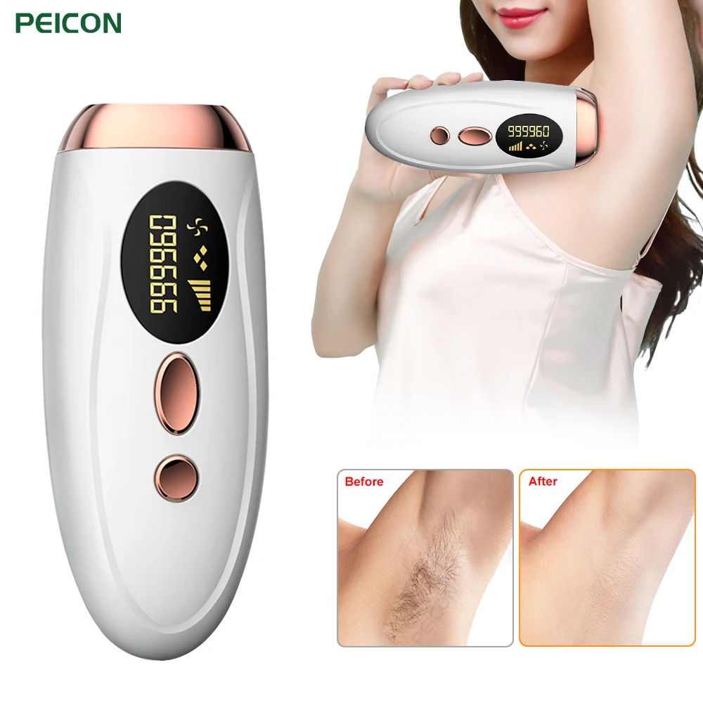 Laser Epilator Painless IPL Epilator for Women Men Body Bikini Legs Armpit Hair Removal 999999 Flashes Laser Permanent Epilator