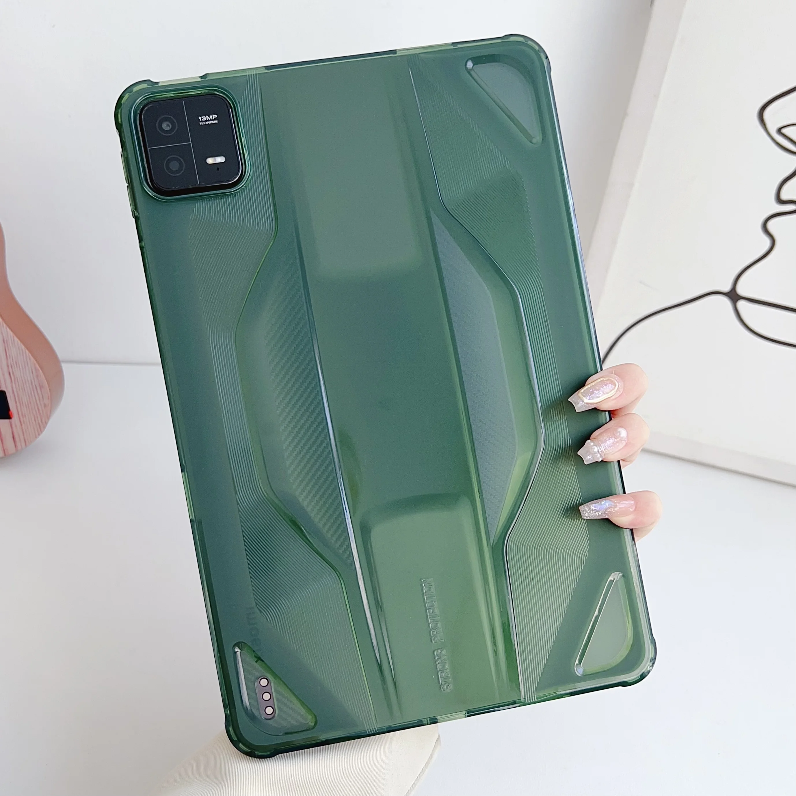 For REDMI PAD SE Tablet Case PC+TPU Shockproof Back Cover for XIAOMI PAD 6S PRO Pad 5 6 11" Protective Shell Funda