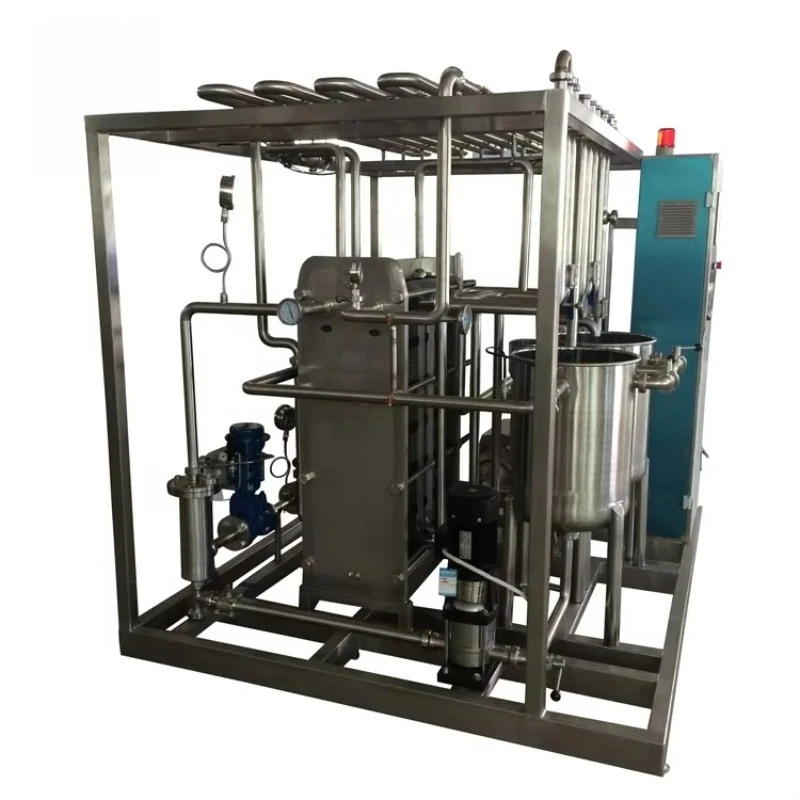 Professional High Quality UHT Plate Sterilizer FL Customized Wholesale Fruit Juice Pasteurization Machine