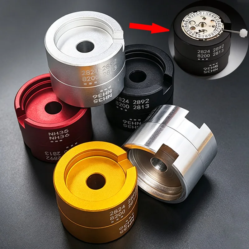 NH35 NH36 Watch Movement Holder Bracket Fit for NH38 NH70 7S26 NH35 2813 2824 2836 8215 Movement Mod Base Repair Assembly Tools