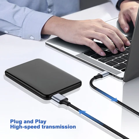 Letusoon USB 3.1 Type-C на Micro B адаптер — фото устройства