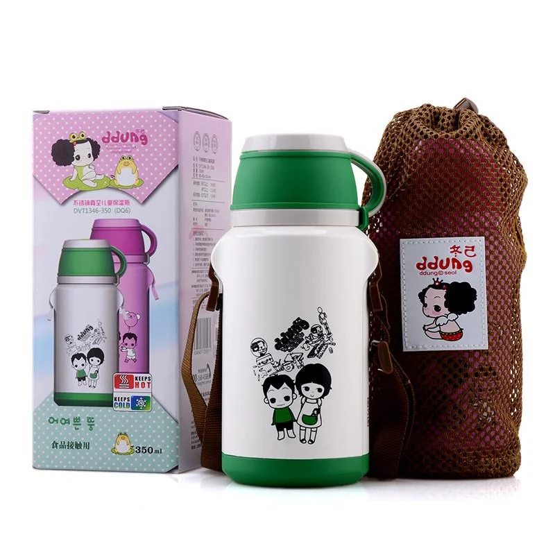 

Stainl Steel Vacuum Insulated Water Bottle Children's Thermal Cup Cold And Hot Dual Purpose Bapaing Jug Heat Retention