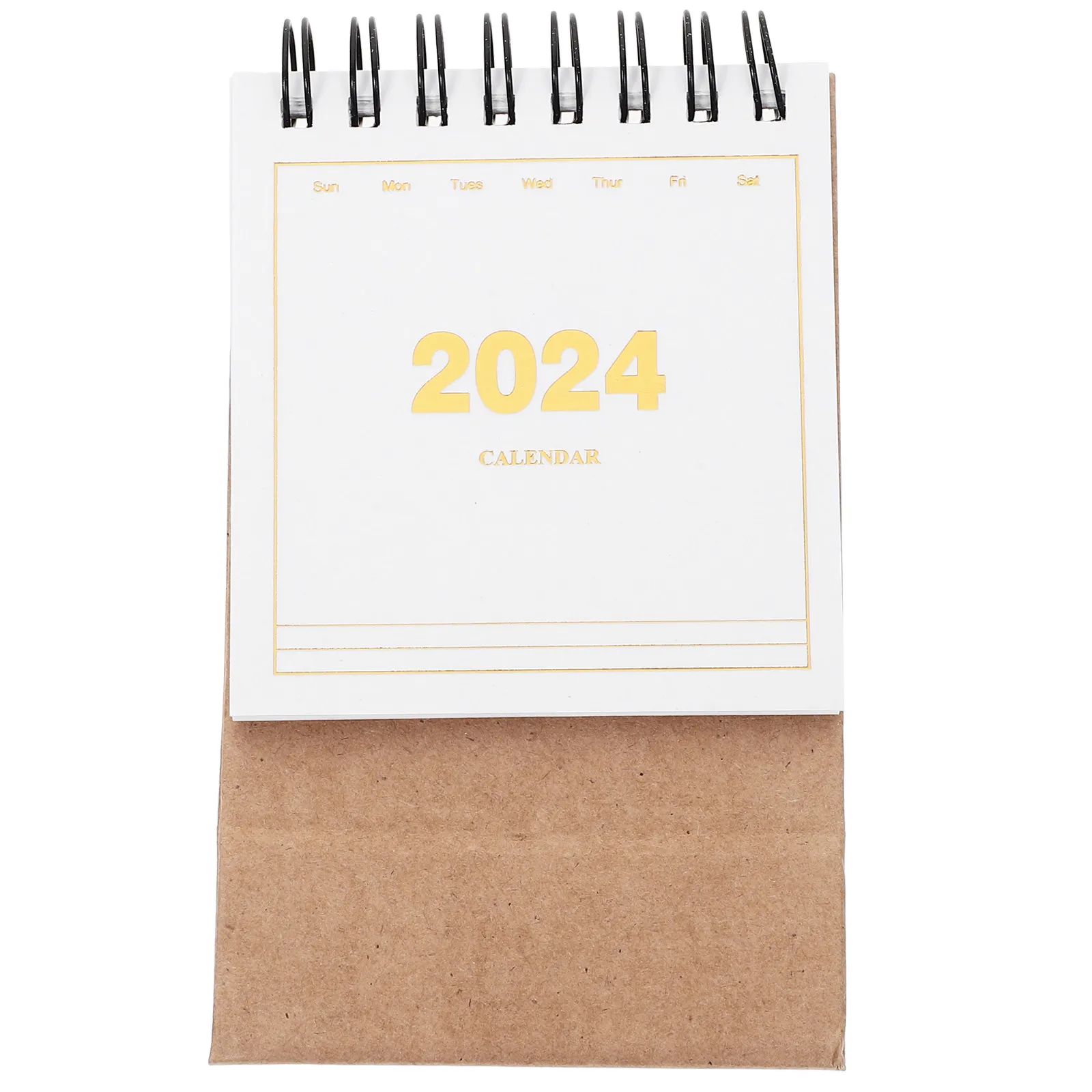 

Mini Calendar 2024 Compact Tabletop Desk Calendar for Office Dorm Room Study Space Decor Functional Daily Planner Organizer