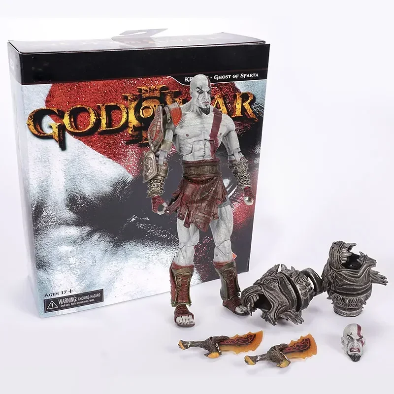 

IN stock NECA God of War Ghost of Sparta Kratos Classic Game PVC Action Figure Collectible Model Toys Doll Gift