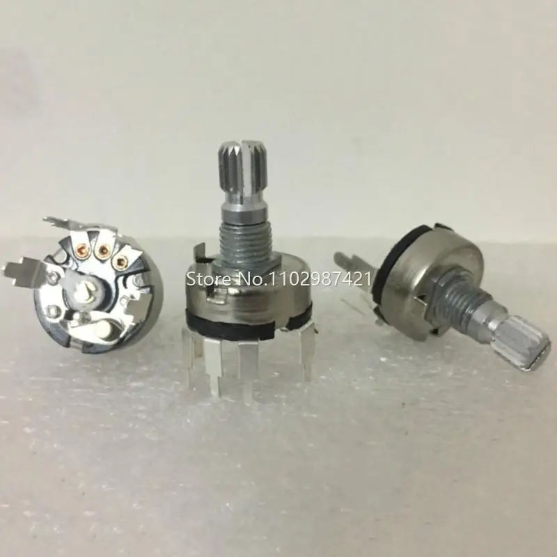 3 Piece 2000 T-16 Radio Volume Adjustment Potentiometer B50K B10K With Rotary Switch 5 Pin