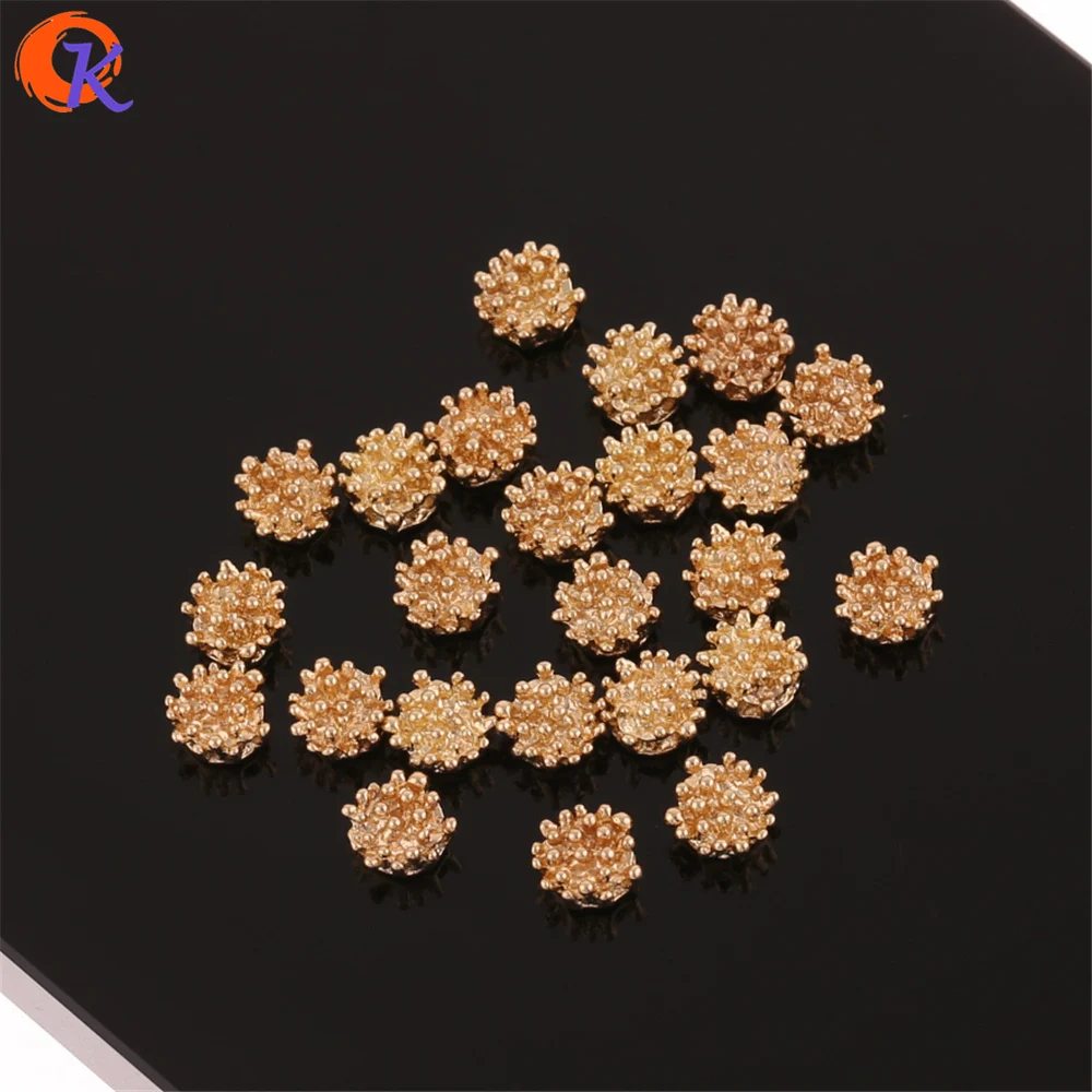 

Cordial Design 200Pcs 6*6MM Jewelry Accessories/Earring Parts/Gold Flower Shape/Zinc Alloy/DIY/Hand Made/Earring Findings