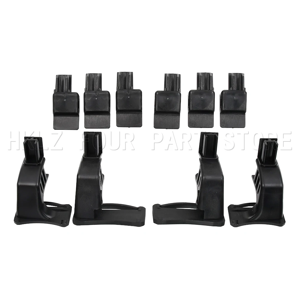 New Easy Installation car accessories For Smart Fortwo A451 Convertible 2006-2015 10 Pcs Sunroof Curtain Bracket Slider Kits