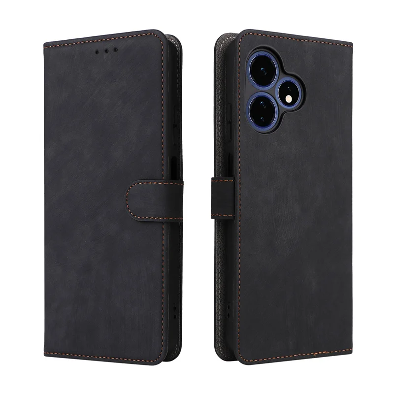 For Boost Mobile Celero 5G Plus 2024 Wallet Anti-theft Brush Magnetic Flip Leather Case For Mobile Celero 5G+ 2024 Phone Case