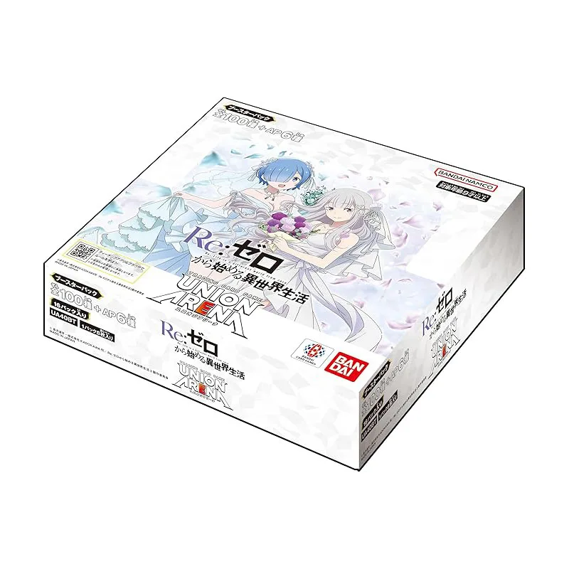 

BANDAI UNION ARENA Booster Pack Re Zero Starting Life in Another World UA40BT Box 16, упаковка