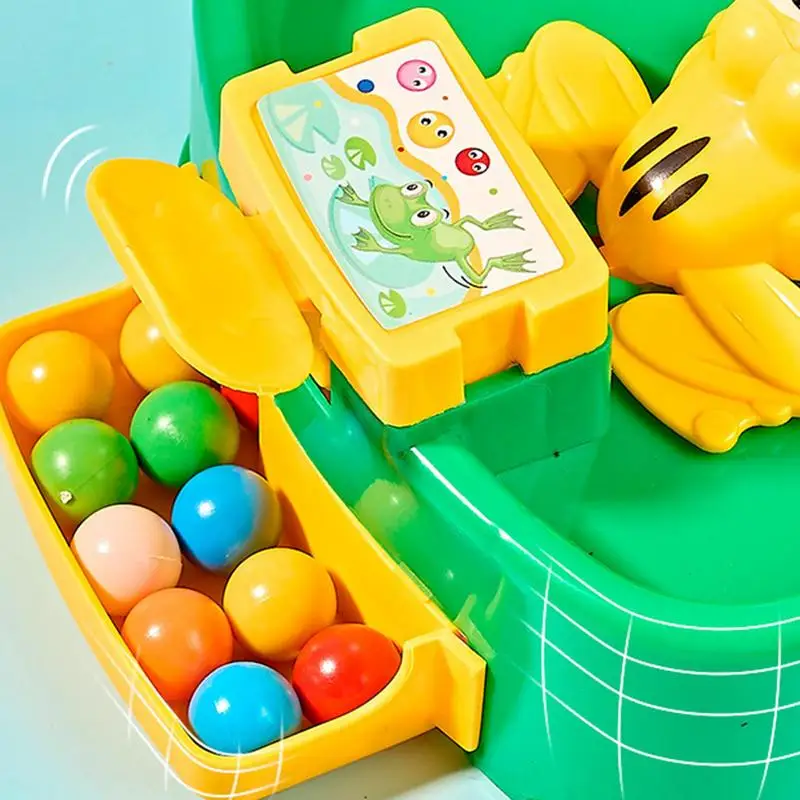 굶주린 개구리 데스크탑 경쟁 게임, 개구리 콩 먹는 부모-자녀 상호 작용 엔터테인먼트 게임 스트레스 해소 교육 장난감