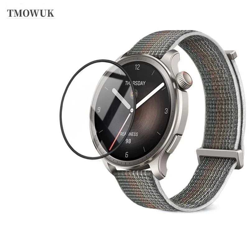 For Amazfit Balance Anti - Scratch Protective Film HD Soft For Curved Screen