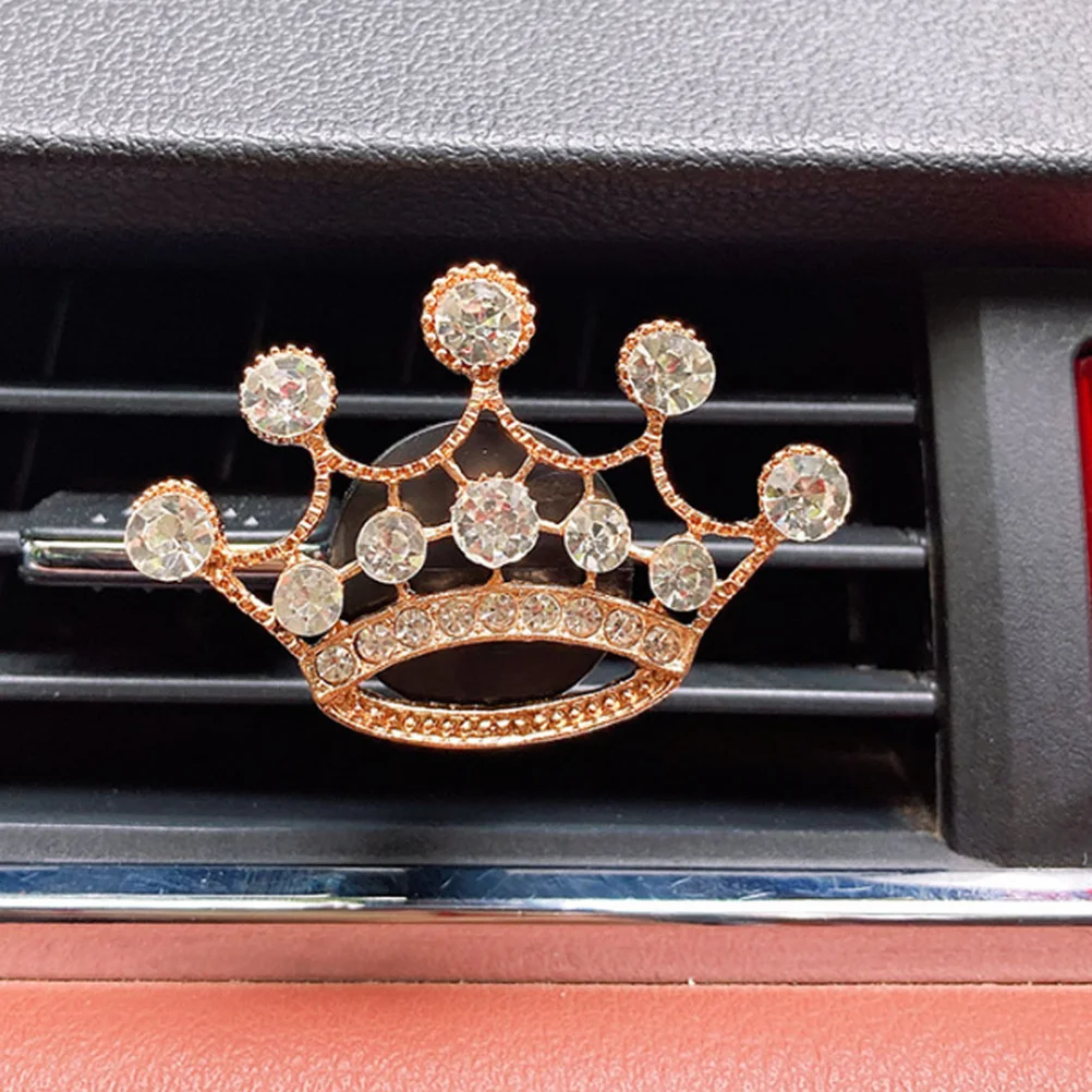 

2Pcs Car Vent Clips Alloy Air Freshener Clip Car Interior Aromatherapy Decoration Cute Fragrance Diffuser Vent Clip