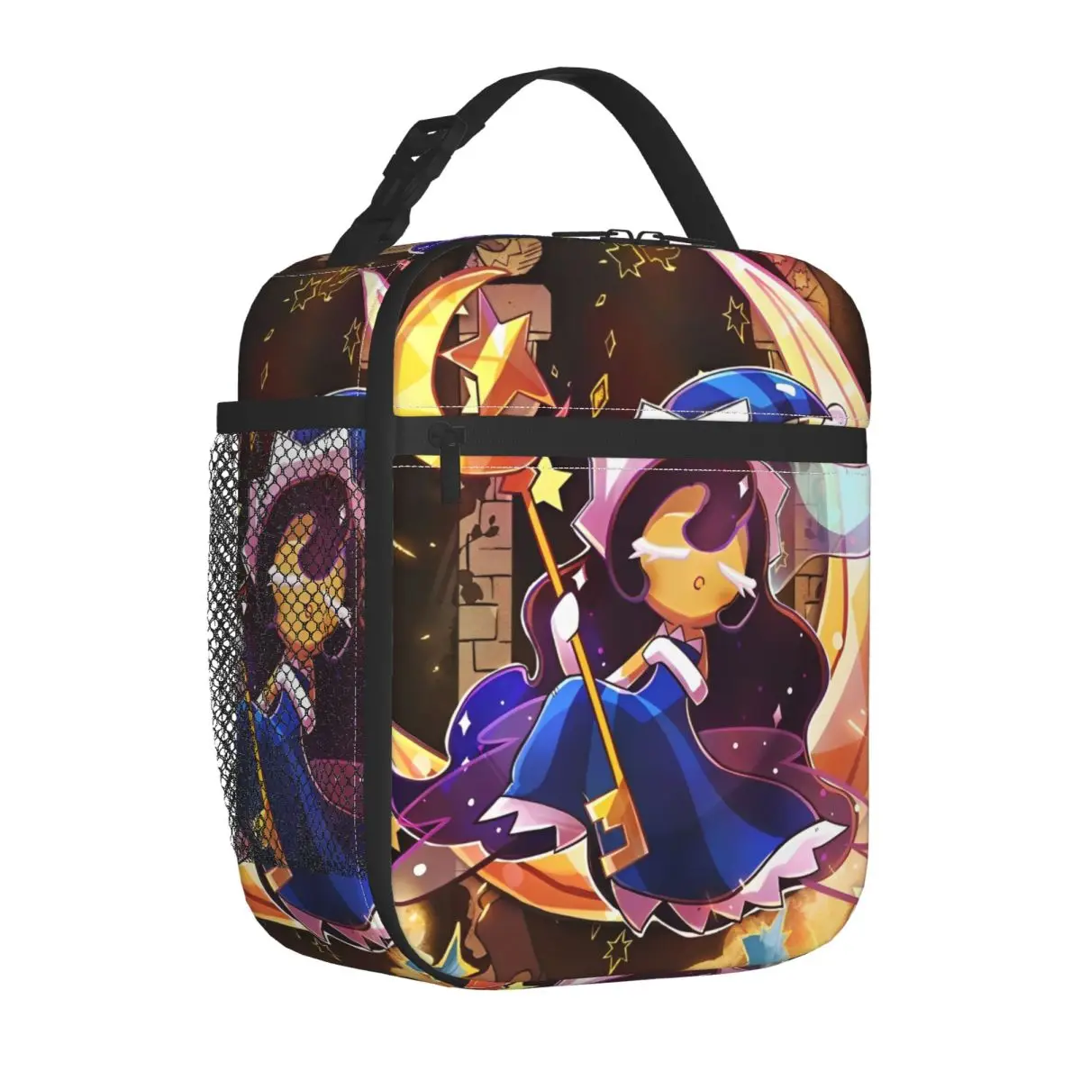 Cookie Run Kingdom Insulated Lunch Bag Thermal Bag  Lunch Container Game High Capacity Tote Lunch Box Bento Pouch Office Outdoor