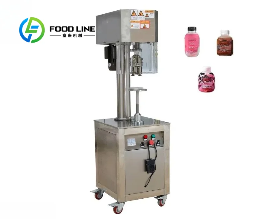 

China High Efficiency Semi Servo Capping Machine for Glass Plastic Bottle Jar Can Capping Screwing Machine