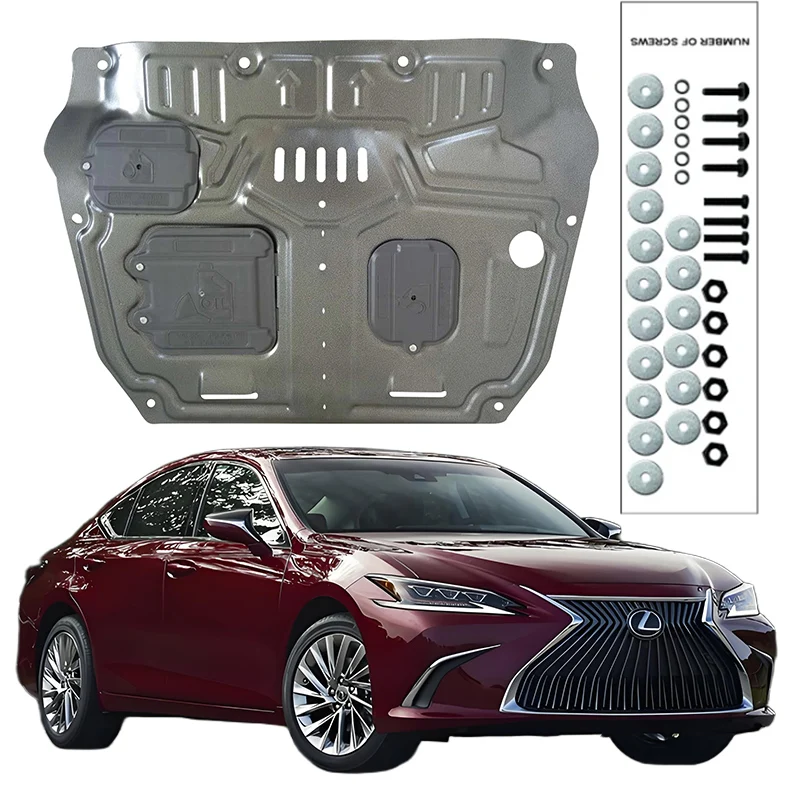 

Higher Quality Alloy Under Engine Guard Mudguard Board Splash Shield Mud Fender Plate Panel For LEXUS ES300H 2018-2022 2.0L 2.5L