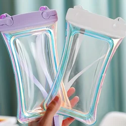 Stay Connected While Swimming: Unisex Waterproof Touch Screen Phone Pouch