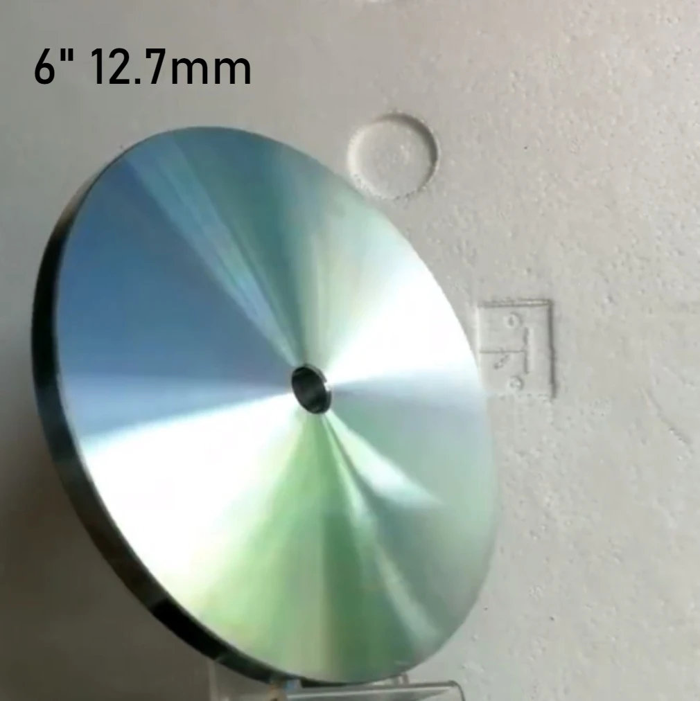 Lead Tin Alloy Polishing Disc Jewel Polishing 6Inch 150mm 12.7 Hole Thickness 10mm Gemstone Angle Polishing Disc Tin Lead Disc