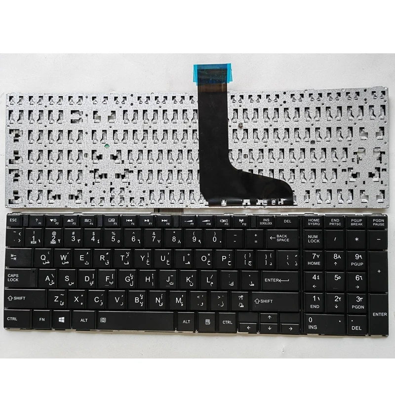 

Arabic keyboard for Toshiba Satellite C850 C855 C855D C870 C875 C8715 L850D L855 L850 L870 L875 P850 S850 S855D L950 L950D L955