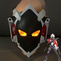 Game Zenless Zone Zero Billy The Kid Adult LED Mask Cosplay Costumes Full Face Helmet Halloween Party Role Play Props