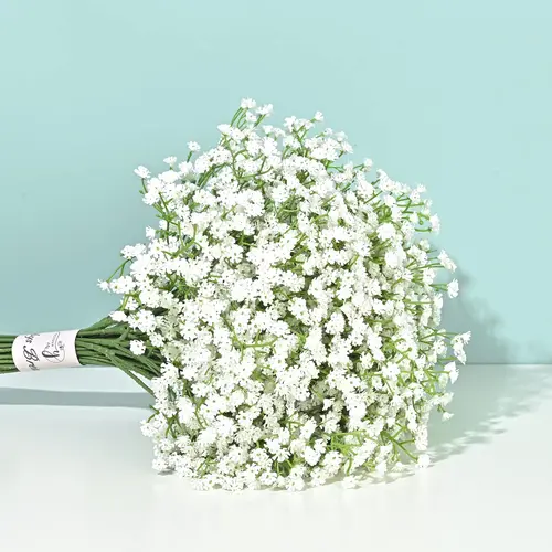 Babys Breath 조화, 가짜 흰색 Gypsophila, 홈 인테리어, Babysbreath, Faux, 3 