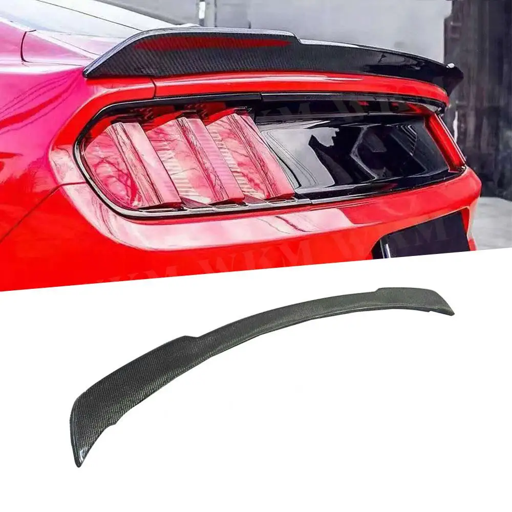 

Carbon Fiber Duckbill Rear Trunk Wing Spoiler For Ford Mustang 2015-2017 Duck Spoiler Wing
