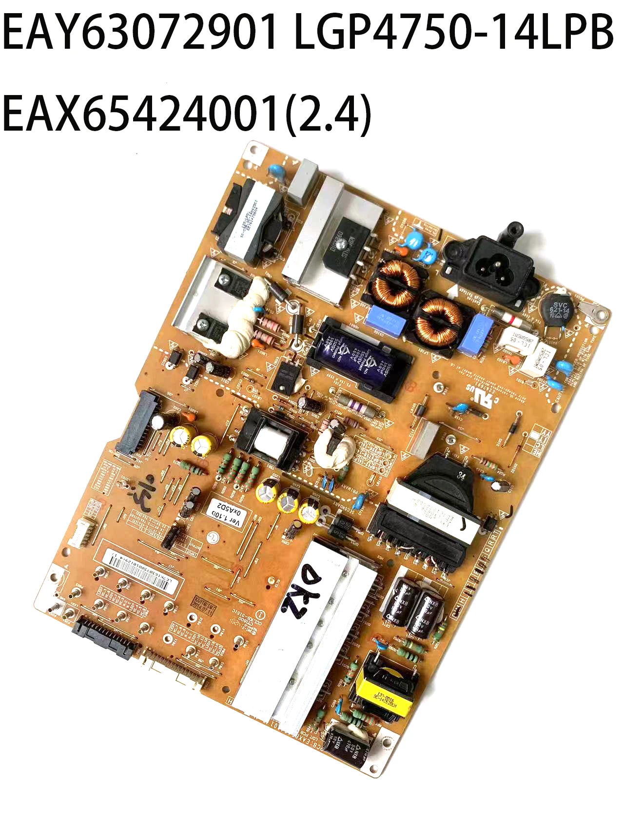 EAY63072901-Placa de alimentación LGP4750-14LPB EAX65424001 (2,4), ha sido probada para funcionar correctamente, aplicable para televisores LCD 47LB671V 47LB730V