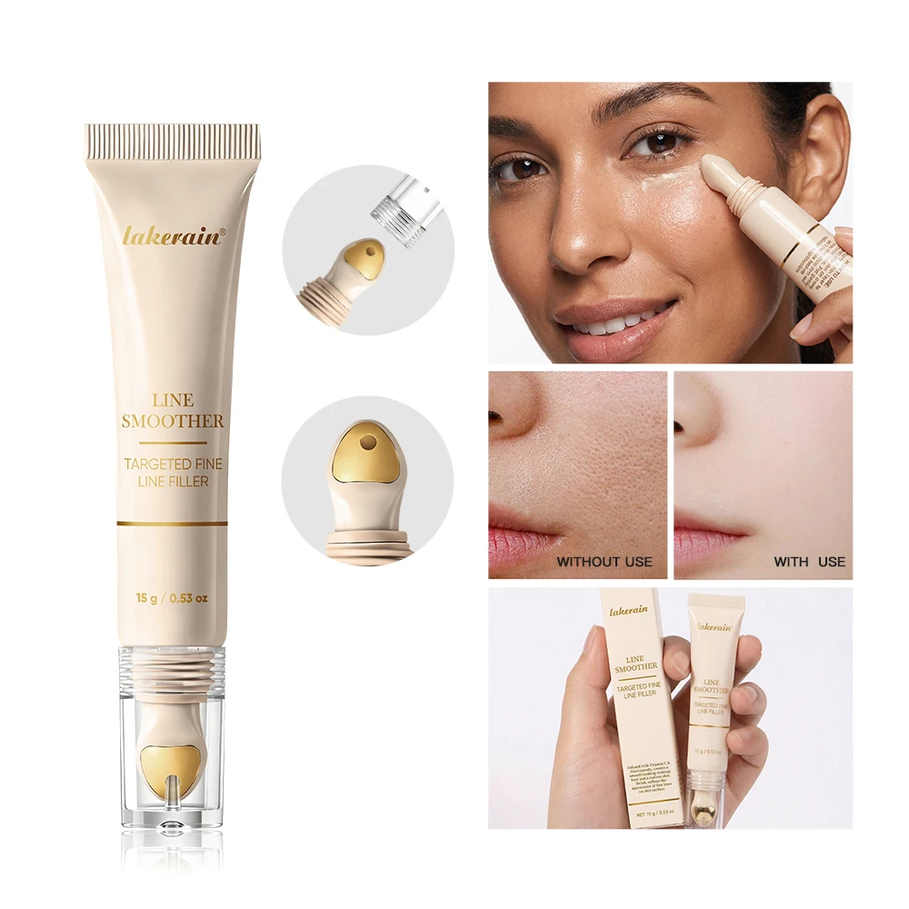 Instantly Softens Fine Lines Pore Minimizer & Line Smoother Tinted Primer Blurring Fine Lines Face Primer Makeup Base