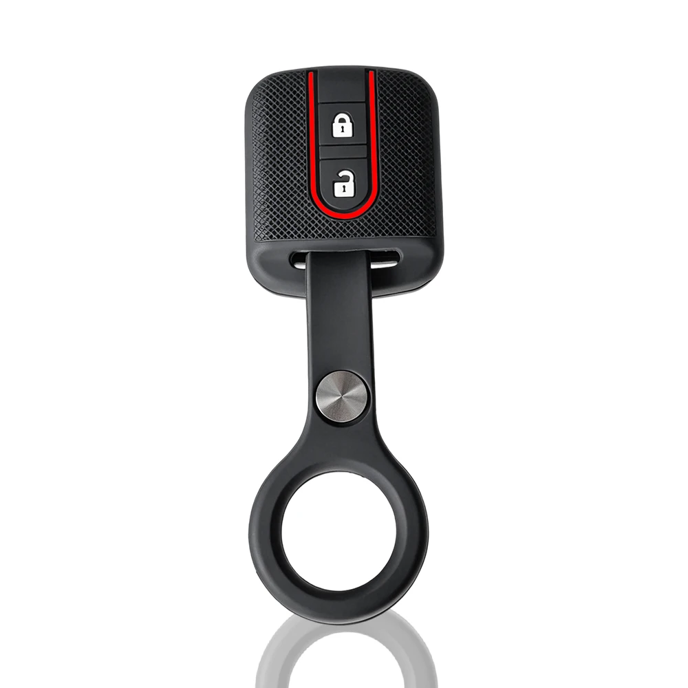 for nissan qashqai J10 tiida X-Trail T-31 Pathfinder Note navara Primera keychain key caps holder car keys cover organizer case view 2