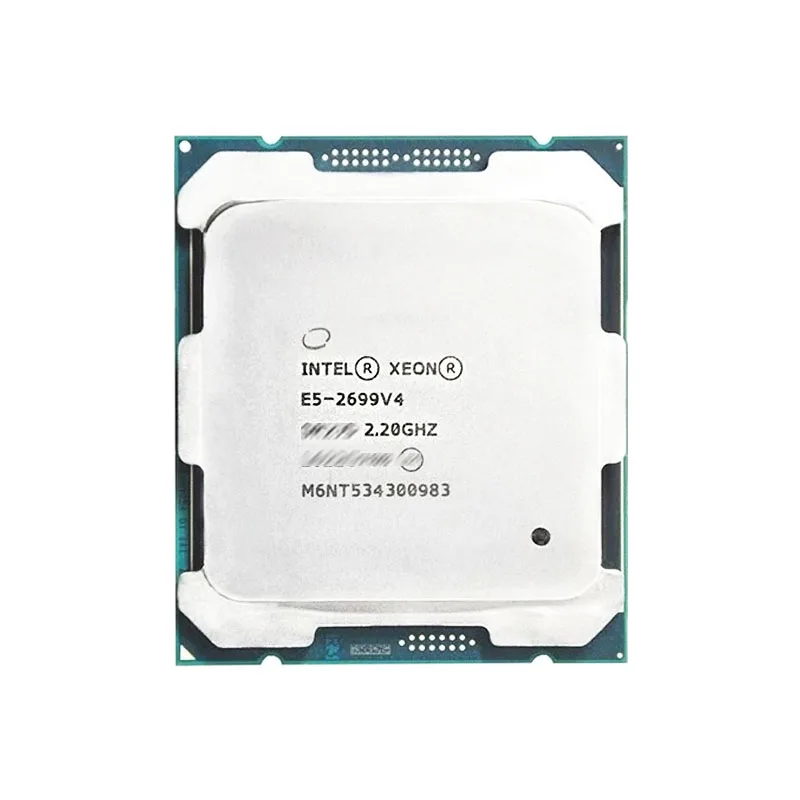 

Intel Xeon 2699V4 E5 2699 V4 Б/у процессор 2,2 ГГц 22-ядерный процессор LGA 2011-3